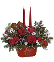 Christmas Classic Centerpiece from Krupp Florist, your local Belleville flower shop